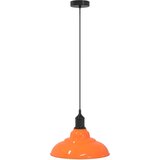 VISILICA podesiva po visini E27 sjajna narančasta Ø 31 cm metal | Eponuda.com