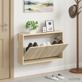  Ormar za cipele na zidu ZWOLLE 71 x 17 x 43 cm Hrast sonoma - Hrast sonoma | shoptok.hr