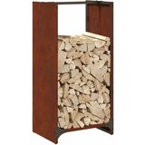  Stalak za drva za ogrjev 40x30x80 cm pohabani čelik | shoptok.hr