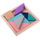  Šareni drveni tangram pastelne boje | shoptok.hr