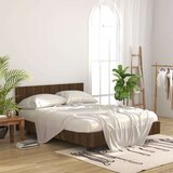 vidaXL Posteljno vzglavje rjava hrast 160x1,5x80 cm konstruiran les | Shoptok.si