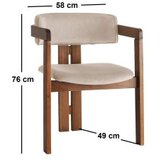 Hanah home trpezarijska stolica CO 013 | ePonuda.com