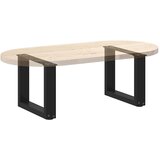  Noge za klub stolić U-oblik 2 kom Crne 30 x (30-31) cm Čelik | shoptok.hr