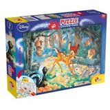 Lisciani Bambi 2 u 1, slagalica od 60 dijelova i bojanka 50x35 cm – Lisciani cijene