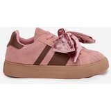 Boto Women's Sneakers with Suede Bow Pink Ashlyn | shoptok.hr