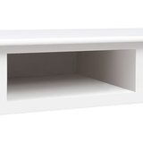 VidaXL Pisalna miza bela 108x45x76 cm trden les pavlovnije Slike