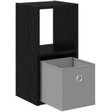  Nočna omarica s predalom Črna Orehovina 25,5 x 22 x 49,5 cm, (5000233553) | Shoptok.si