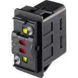 Marquardt 3250.0577 automobilska klecni prekidač 3250.0577 24 V/DC 10 A 2 x (on)/on/(on) s povratom IP66/IP67 1 St. Cijene