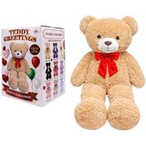 Semo Toys Teddy Greetings: Honey Hugs plišasti medvedek bel v darilni škatli 120cm Cene