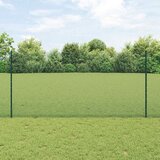  Zavarena žičana ograda s postom 25 x 1,2 m Zelena Mreža | shoptok.hr