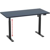 MID.YOU Pisalna Miza E-lona, Antracit, Črna, 110x50cm | Shoptok.si