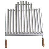  Rešetka inox mini 52x50 cm (266) za kamin Mini Lecca Cijene