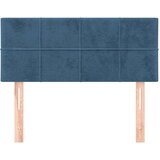  Posteljno vzglavje temno modro 100x5x78/88 cm žamet, (20933108) | Shoptok.si