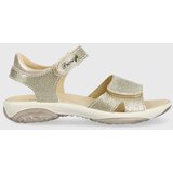 Primigi Otroški sandali zlata barva | Shoptok.si