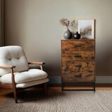 MID.YOU Komoda Vinstra, Rjava, Črna | Shoptok.si