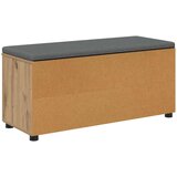  Klupa za cipele s jastučićem Hrast artisan 100 x 38 x 46 cm | shoptok.hr