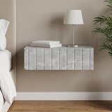 Stolna montirana na zid Betonska siva 59 x 34,5 x 17 cm | shoptok.hr