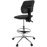 MID.YOU Pisarniški Stolček Top Work 11 I, Črna | Shoptok.si