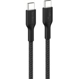 Belkin BOOSTCHARGE gefl.Kab. 60W USB-C /USB-C 2m schw.CAB024hq2mBK | shoptok.hr