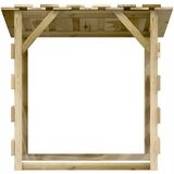 Pergole s krovom 2 kom 100 x 90 x 100 cm impregnirana borovina | shoptok.hr