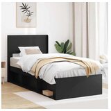 vidaXL Uzglavlje Crna PB - Crna 90 cm | shoptok.hr