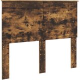  Krevetna konstrukcija s ladicama Dimljeni hrast 135 x 190 cm | shoptok.hr