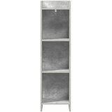 Police za knjige Betonska siva 30 x 30 x 111 cm | Shoptok.si