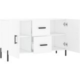  Komoda bijela 100x36x60 cm od konstruiranog drva | shoptok.hr