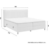 Modern Living Postelja Boxspring Roma, Bež, 180x200 | Shoptok.si