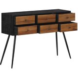  Konzolni stol s ladicama 116x30x76 cm od obnovljene tikovine | shoptok.hr
