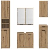  Set namještaja za kupaonicu s ladicama 5 pcs Umjetnički hrast | shoptok.hr