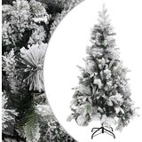 vidaXL božićno drvce sa snijegom i šiškama 225 cm pvc i pe | shoptok.hr