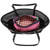 NoduNadu Ženska torba s torbicom Hallie crna 42x29,5x15 cm NN1150 | shoptok.hr