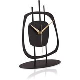 WALLXPERT Dekorativni stoni sat Pietra Black | ePonuda.com