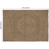  Tepisi za područja Siva 120 x 170 cm Juta | Eponuda.ba