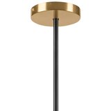  Luster na šipci GEORGIA 7xE14/5W/230V zlatna/zadimljeno bež | Eponuda.com