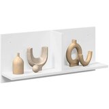  Stenska omarica 70x16,5x30 cm bela inženirski les | Shoptok.si