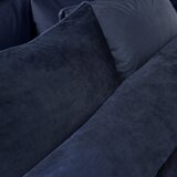 Catherine Lansfield Modra enojna žametna posteljnina 135x200 cm Kingsley – | Shoptok.si