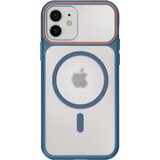 AVIZAR Ovitek za iPhone 12 / 12 Pro MagSafe, dvomaterialni, trd hrbet, Modra, (5000274000) | Shoptok.si