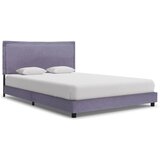 Maison Chic Posteljni okvir - Dvoposteljna postelja - Zakonska postelja svetlo sivo blago 140x200 cm-J15424, (21766731) | Shoptok.si