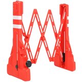 vidaXL Sklopiva prometna barijera crvena 210 x 50 x 105 cm | shoptok.hr