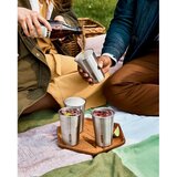 Black + Blum Potovalni lonček iz nerjavečega jekla v srebrni barvi 500 ml – | Shoptok.si