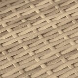  6-dijelni set vrtnih sofa s jastucima bež od poliratana 234 x 179 x 69 cm | shoptok.hr