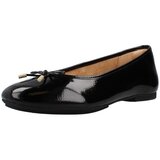 Fitflop Balerinke Delicato Bow Textured Patent-leather Bal Črna Cene