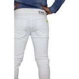Costume National Hlače s 5 žepi NMS40005JE Bela | Shoptok.si