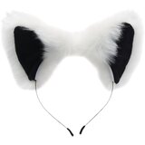 Tailz Komplet analnog čepa i ušiju White Fox, bijeli | shoptok.hr