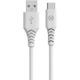 Celly kabel USB-A u USB-C 1,5 m Planet Collection, bijela | shoptok.hr