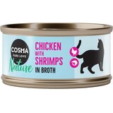  Varčno pakiranje Cosma Nature 48 x 70 g - Piščančje prsi & kozice | shoptok.hr