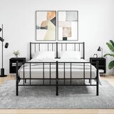 vidaXL Noćni ormarići 2 kom crni 40 x 30 x 50 cm konstruirano drvo Cijene
