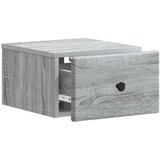  Stenski nočni omarici 2 pcs Siva Sonoma 34,5 x 33 x 20 cm, (5000209418) | Shoptok.si